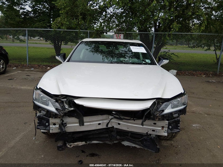 2022 Lexus ES VIN 58AEA1C18NU015136 IAAI salvage auction — FRONT END, Salvage (New Jersey), sold $9,100 on 2026-08-26 (photo 6)