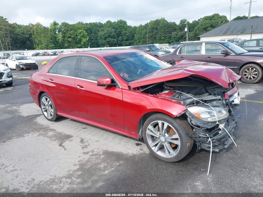 2016 Mercedes-benz E-class VIN WDDHF5KB9GB191807 IAAI salvage auction — FRONT END, Salvage (Louisiana), sold $425 on 2026-07-22 (photo 1)