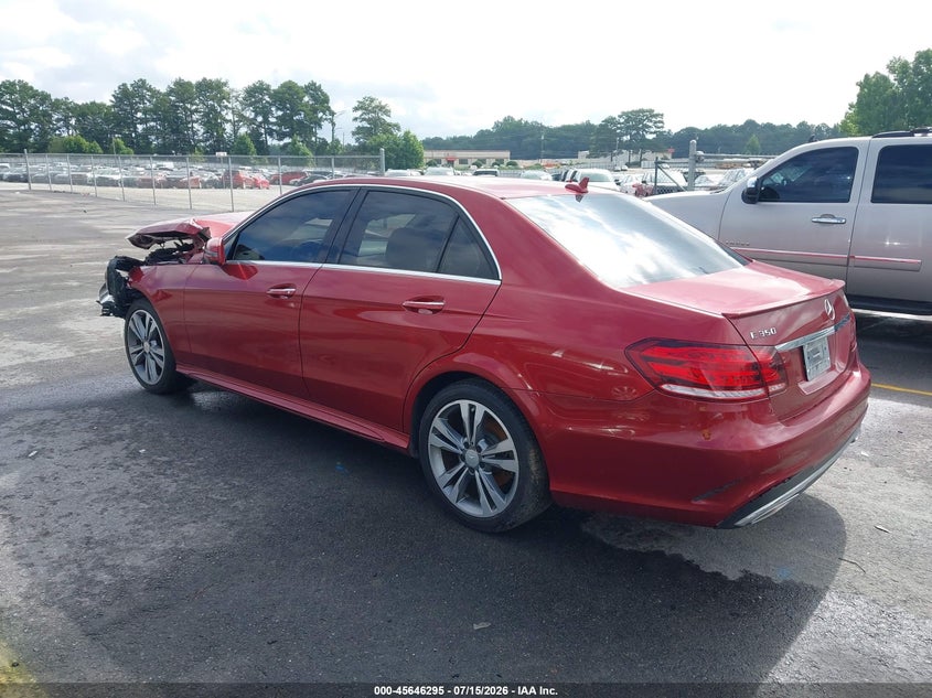 2016 Mercedes-benz E-class VIN WDDHF5KB9GB191807 IAAI salvage auction — FRONT END, Salvage (Louisiana), sold $425 on 2026-07-22 (photo 3)