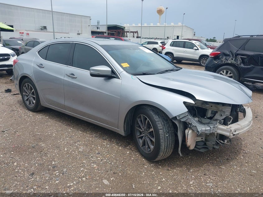 2019 Acura Tlx VIN 19UUB1F34KA009706 IAAI salvage auction — FRONT END, Salvage Title, sold $4,100 on 2026-08-27 (photo 1)