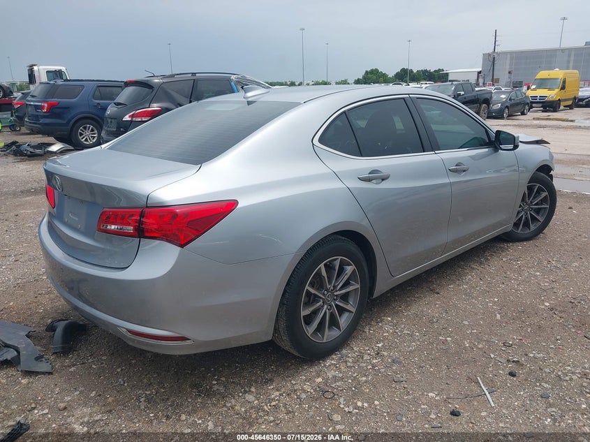 2019 Acura Tlx VIN 19UUB1F34KA009706 IAAI salvage auction — FRONT END, Salvage Title, sold $4,100 on 2026-08-27 (photo 4)