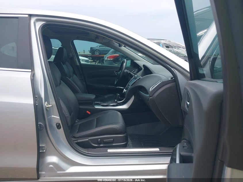 2019 Acura Tlx VIN 19UUB1F34KA009706 IAAI salvage auction — FRONT END, Salvage Title, sold $4,100 on 2026-08-27 (photo 5)