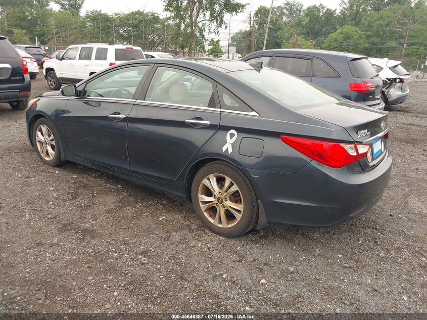 2012 Hyundai Sonata VIN 5NPEC4ACXCH380419 IAAI salvage auction — NORMAL WEAR, Clear (New Jersey), sold $575 on 2026-07-27 (photo 3)