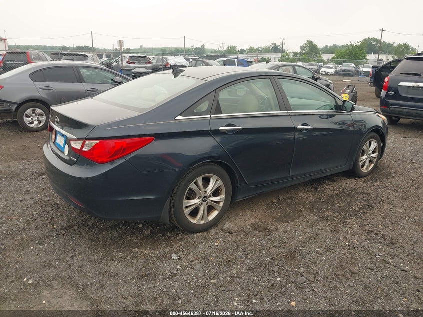2012 Hyundai Sonata VIN 5NPEC4ACXCH380419 IAAI salvage auction — NORMAL WEAR, Clear (New Jersey), sold $575 on 2026-07-27 (photo 4)