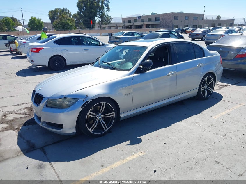 2010 BMW 3 series VIN WBAPH5G58ANM35811 IAAI salvage auction — NORMAL WEAR, Salvage Title - Dealer (California), sold $275 on 2026-08-03 (photo 2)