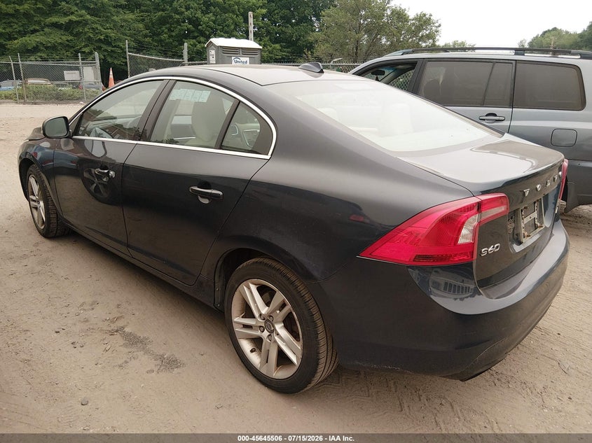 2014 Volvo S60 VIN YV1612FH8E2295399 IAAI salvage auction — NORMAL WEAR, Clear (Massachusetts), sold $100 on 2026-08-04 (photo 3)