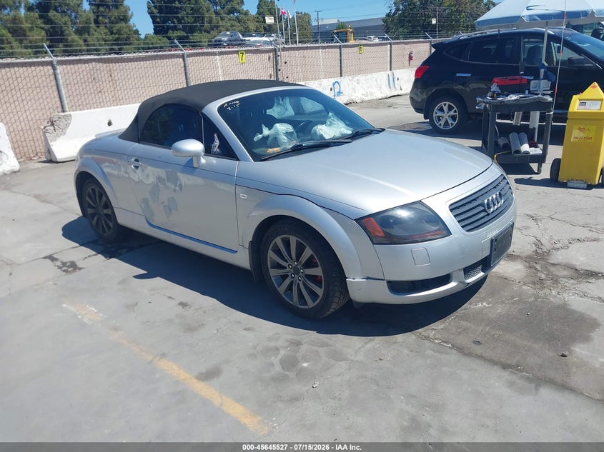 2001 Audi Tt VIN TRUTX28N011016513 IAAI salvage auction — NORMAL WEAR, Salvage Title - Dealer (California), sold $25 on 2026-07-29 (photo 1)