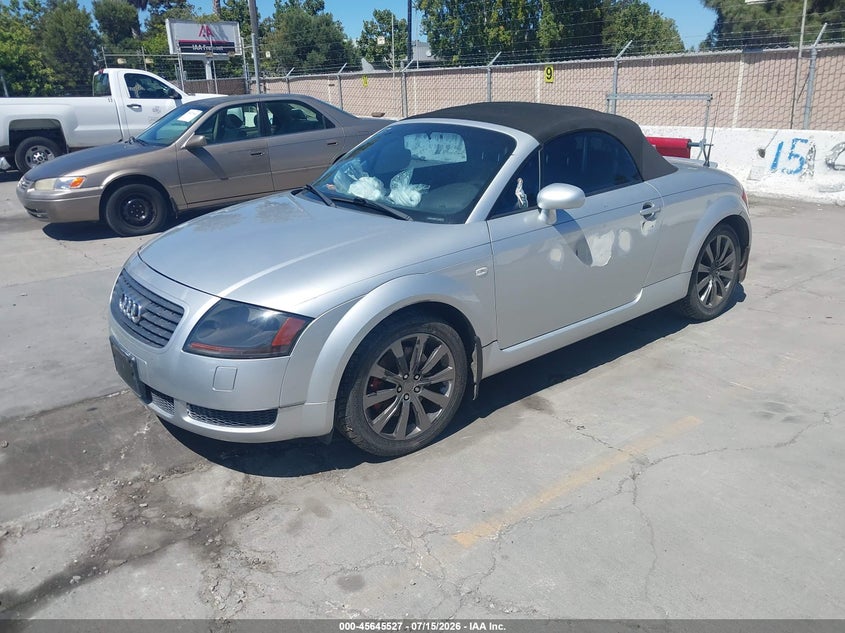 2001 Audi Tt VIN TRUTX28N011016513 IAAI salvage auction — NORMAL WEAR, Salvage Title - Dealer (California), sold $25 on 2026-07-29 (photo 2)