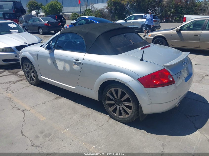2001 Audi Tt VIN TRUTX28N011016513 IAAI salvage auction — NORMAL WEAR, Salvage Title - Dealer (California), sold $25 on 2026-07-29 (photo 3)