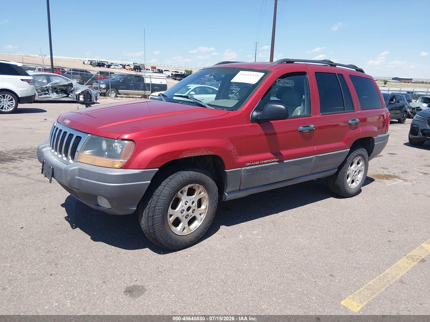 2001 Jeep Grand cherokee VIN 1J4GW48N11C667075 IAAI salvage auction — NORMAL WEAR, Clear (Colorado), sold $150 on 2026-07-22 (photo 2)