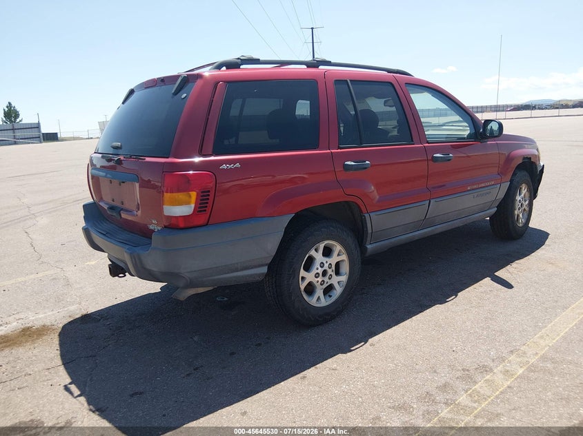 2001 Jeep Grand cherokee VIN 1J4GW48N11C667075 IAAI salvage auction — NORMAL WEAR, Clear (Colorado), sold $150 on 2026-07-22 (photo 4)