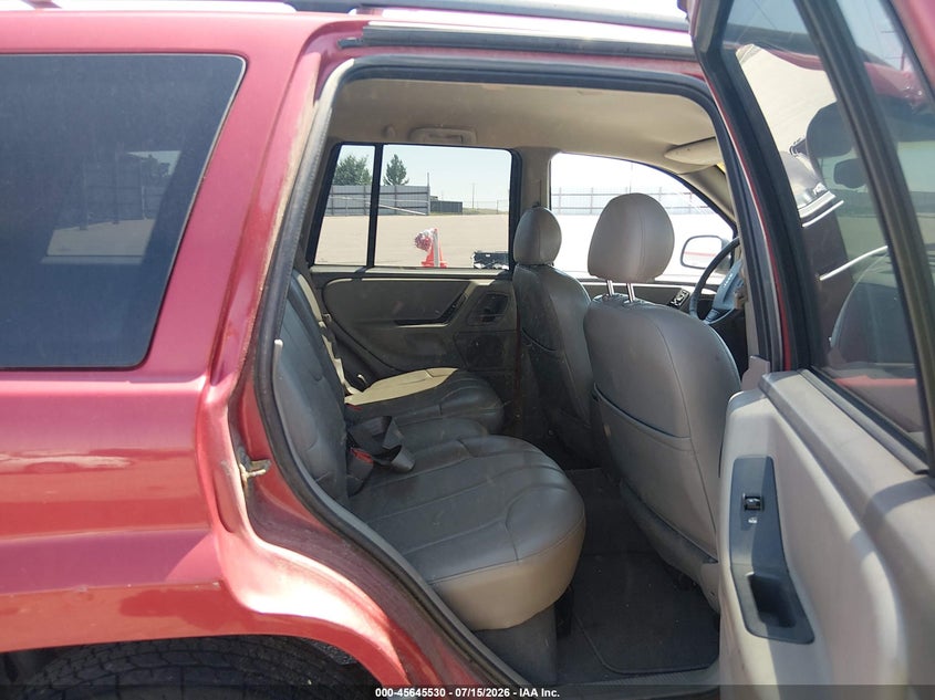 2001 Jeep Grand cherokee VIN 1J4GW48N11C667075 IAAI salvage auction — NORMAL WEAR, Clear (Colorado), sold $150 on 2026-07-22 (photo 8)