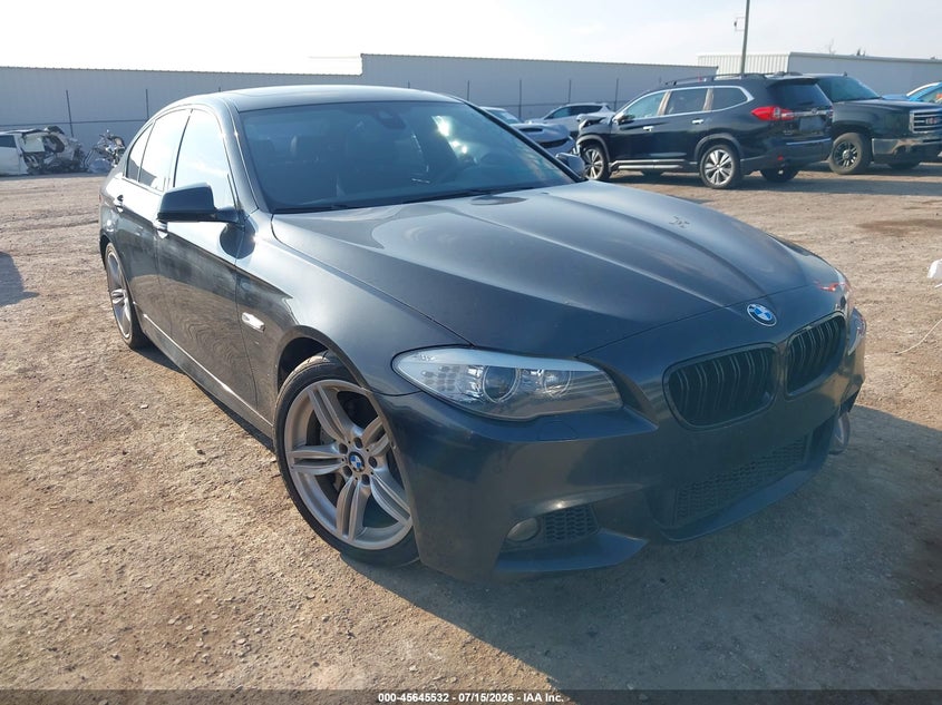 2013 BMW 5er VIN WBAFR9C51DD226863 IAAI salvage auction — NORMAL WEAR, Clear - Public Restricted (Oklahoma), sold $375 on 2026-07-29 (photo 1)