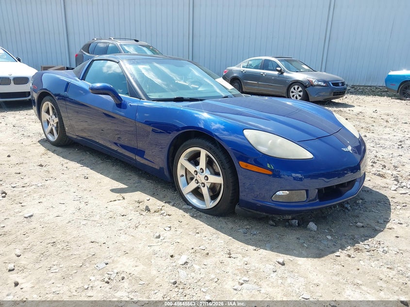 2006 Chevrolet Corvette VIN 1G1YY26U465131390 — IAAI salvage auction photo