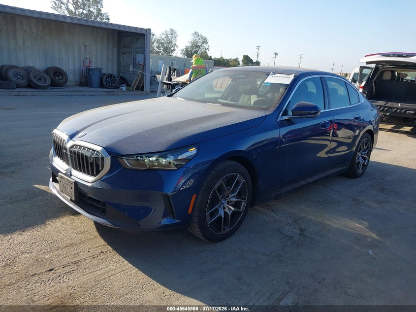 2024 BMW I5 VIN WBY33FK04RCP56901 IAAI salvage auction — UNDERCARRIAGE, Wait Title, sold $24,500 on 2026-08-26 (photo 2)