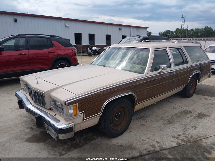 1982 Mercury Grand marquis VIN 1MEBP88F1CZ663510 IAAI salvage auction — NORMAL WEAR, Clear (Missouri), sold $575 on 2026-07-28 (photo 2)
