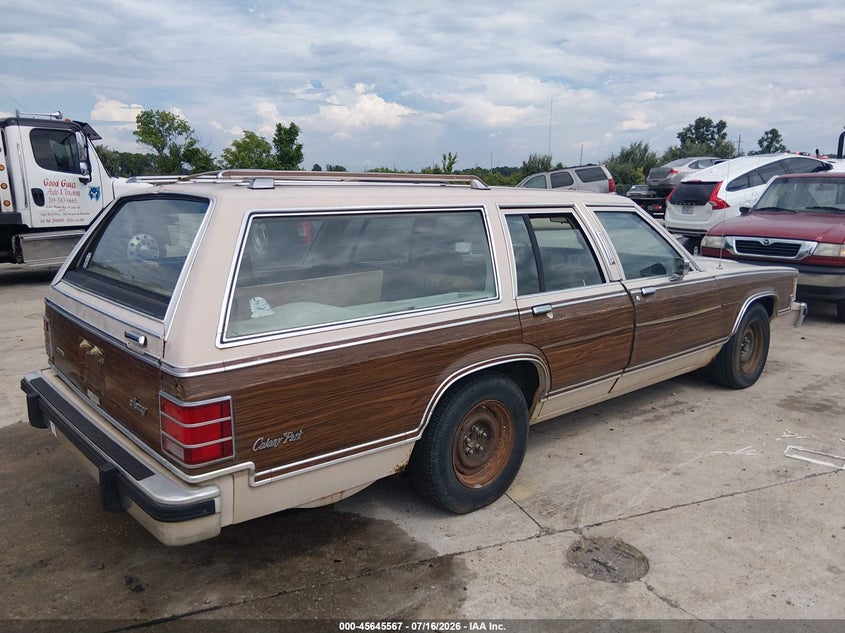 1982 Mercury Grand marquis VIN 1MEBP88F1CZ663510 IAAI salvage auction — NORMAL WEAR, Clear (Missouri), sold $575 on 2026-07-28 (photo 4)