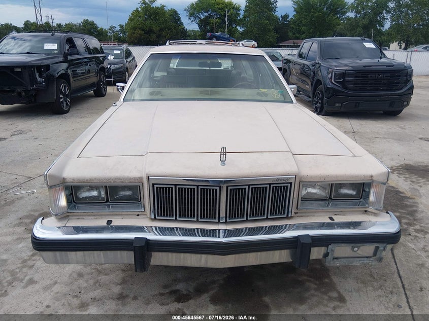 1982 Mercury Grand marquis VIN 1MEBP88F1CZ663510 IAAI salvage auction — NORMAL WEAR, Clear (Missouri), sold $575 on 2026-07-28 (photo 6)