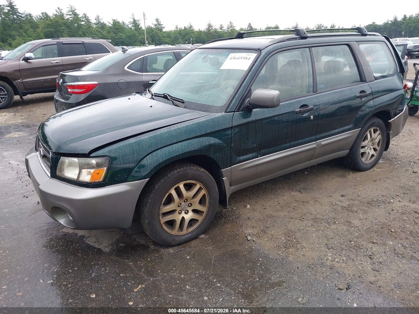 2005 Subaru Forester VIN JF1SG67635H735782 IAAI salvage auction — REAR END, Clear (Massachusetts), sold $425 on 2026-07-31 (photo 2)