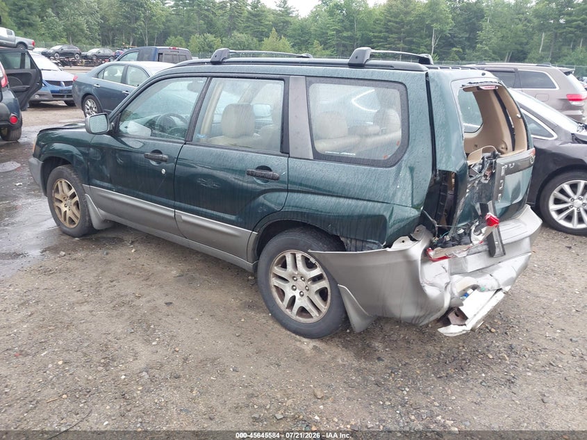 2005 Subaru Forester VIN JF1SG67635H735782 IAAI salvage auction — REAR END, Clear (Massachusetts), sold $425 on 2026-07-31 (photo 3)