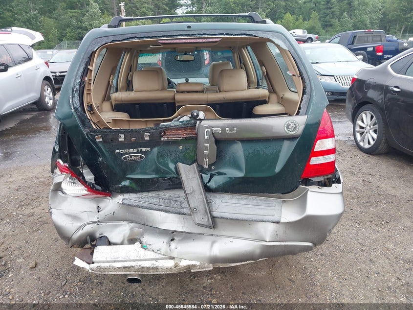2005 Subaru Forester VIN JF1SG67635H735782 IAAI salvage auction — REAR END, Clear (Massachusetts), sold $425 on 2026-07-31 (photo 6)
