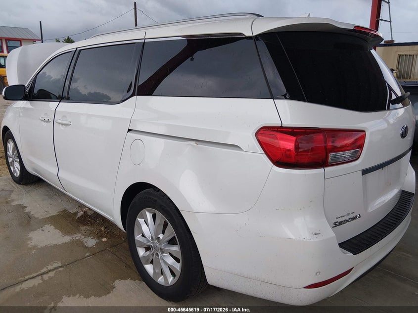 2017 Kia SEDONA VIN KNDMC5C12H6273234 IAAI salvage auction — NORMAL WEAR, Clear (Florida), sold $1,600 on 2026-07-28 (photo 6)