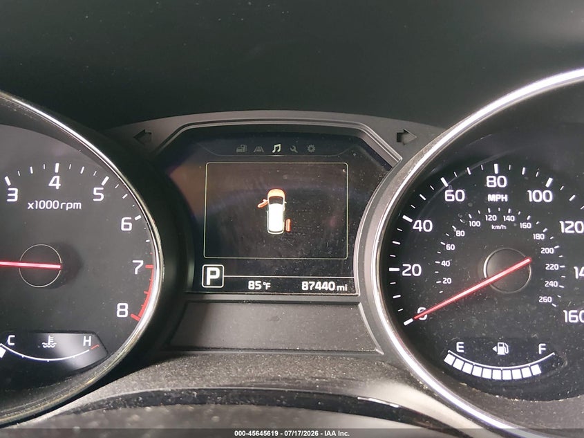 2017 Kia SEDONA VIN KNDMC5C12H6273234 IAAI salvage auction — NORMAL WEAR, Clear (Florida), sold $1,600 on 2026-07-28 (photo 7)