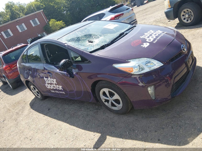 2015 Toyota Prius VIN JTDKN3DU6F0443884 IAAI salvage auction — FRONT END, Clear (Massachusetts), sold $2,250 on 2026-07-25 (photo 1)