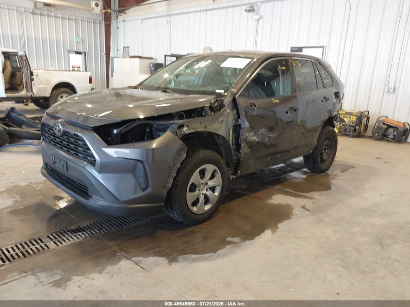 2022 Toyota Rav 4 VIN 2T3F1RFV3NW287822 IAAI salvage auction — LEFT SIDE, Salvage (Utah), sold $8,900 on 2026-08-24 (photo 2)