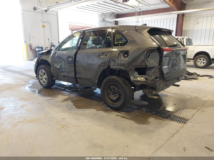 2022 Toyota Rav 4 VIN 2T3F1RFV3NW287822 IAAI salvage auction — LEFT SIDE, Salvage (Utah), sold $8,900 on 2026-08-24 (photo 3)