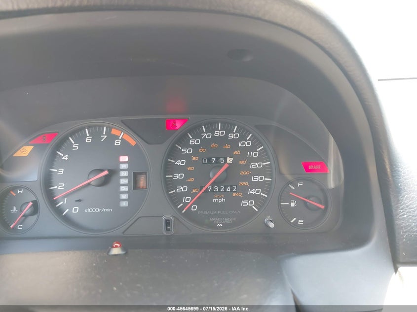 1999 Honda Prelude VIN JHMBB6241XC009402 IAAI salvage auction — NORMAL WEAR, Salvage Title, sold $100 on 2026-07-21 (photo 7)