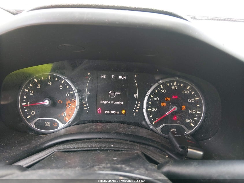 2016 Jeep Renegade VIN ZACCJABT1GPD64309 IAAI salvage auction — NORMAL WEAR, Original (Texas), sold $1,100 on 2026-08-10 (photo 7)