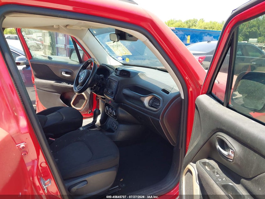2016 Jeep Renegade VIN ZACCJABT1GPD64309 IAAI salvage auction — NORMAL WEAR, Original (Texas), sold $1,100 on 2026-08-10 (photo 5)