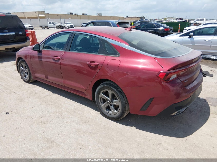 2021 Kia K5 VIN 5XXG14J29MG012865 IAAI salvage auction — HAIL, Salvage (Oklahoma), sold $7,600 on 2026-08-21 (photo 3)