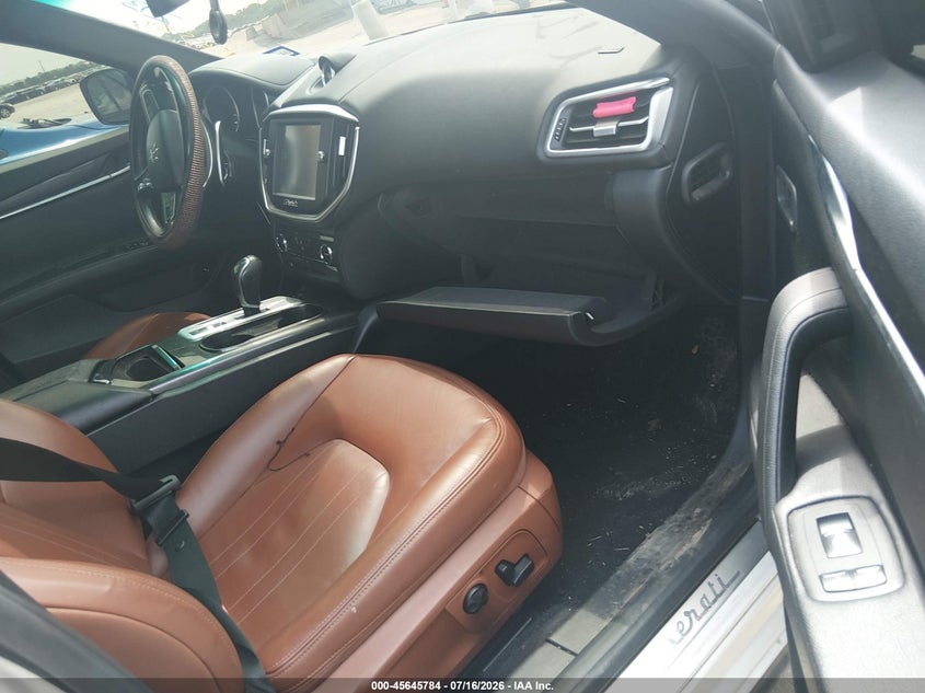 2016 Maserati Ghibli VIN ZAM57XSA6G1173778 IAAI salvage auction — NORMAL WEAR, Original (Texas), sold $5,100 on 2026-08-03 (photo 5)