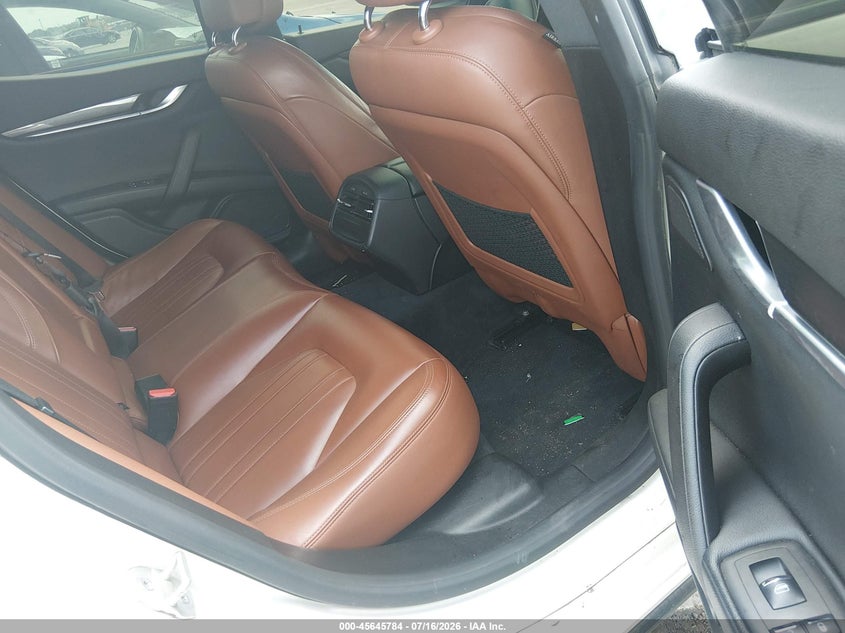 2016 Maserati Ghibli VIN ZAM57XSA6G1173778 IAAI salvage auction — NORMAL WEAR, Original (Texas), sold $5,100 on 2026-08-03 (photo 8)