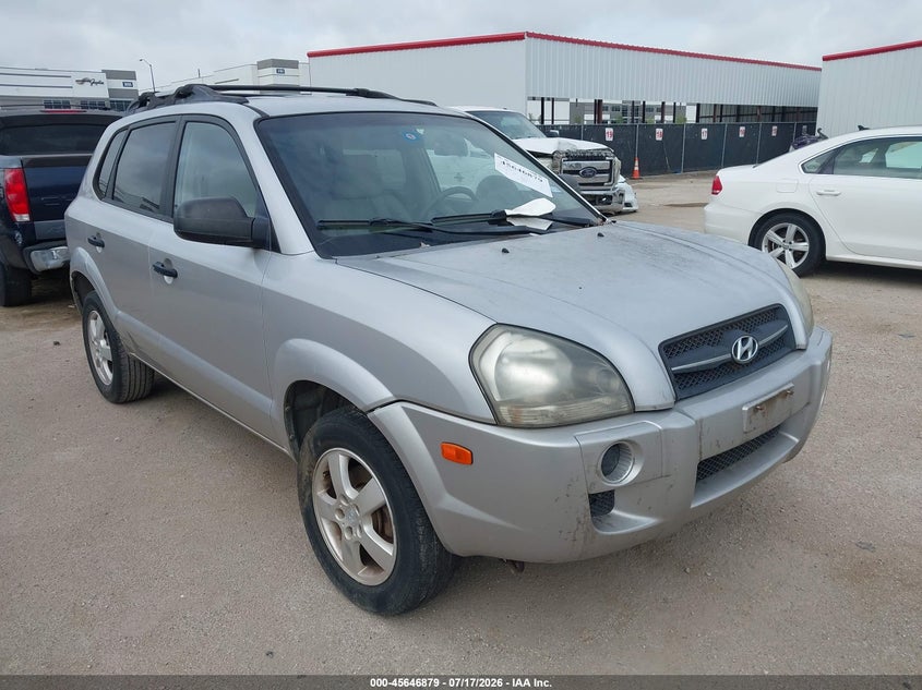 2006 Hyundai Tucson VIN KM8JM12B16U476624 IAAI salvage auction — NORMAL WEAR, Original (Texas), sold $225 on 2026-07-28 (photo 1)
