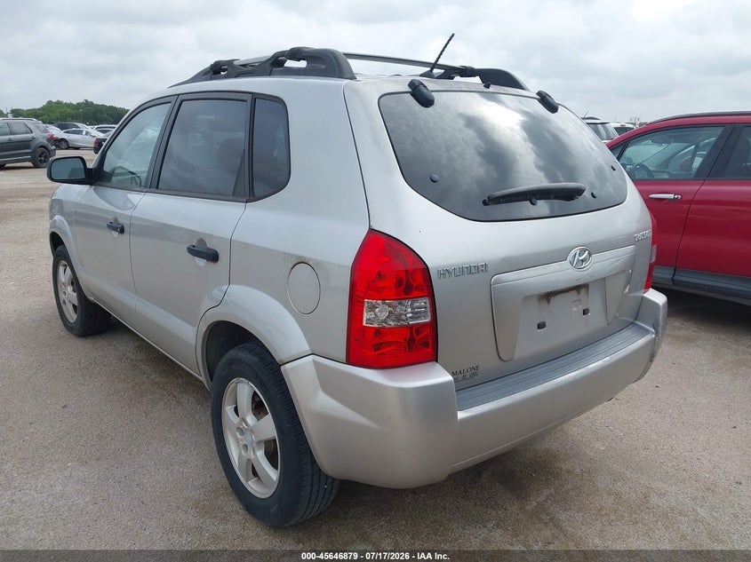2006 Hyundai Tucson VIN KM8JM12B16U476624 IAAI salvage auction — NORMAL WEAR, Original (Texas), sold $225 on 2026-07-28 (photo 3)