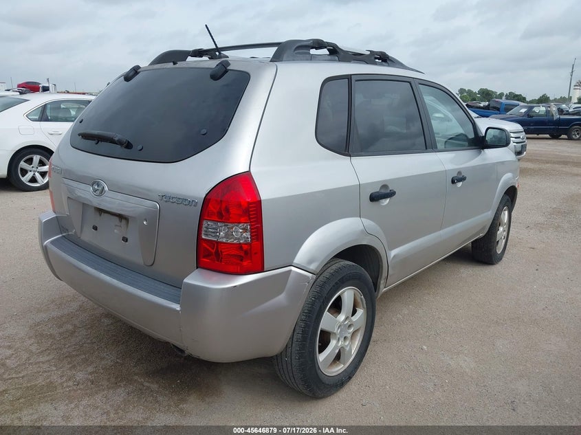 2006 Hyundai Tucson VIN KM8JM12B16U476624 IAAI salvage auction — NORMAL WEAR, Original (Texas), sold $225 on 2026-07-28 (photo 4)