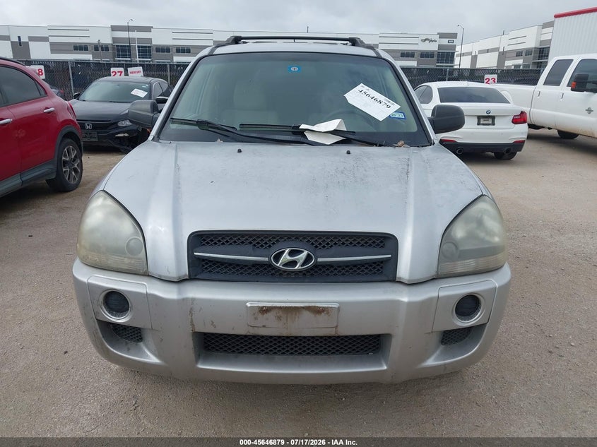 2006 Hyundai Tucson VIN KM8JM12B16U476624 IAAI salvage auction — NORMAL WEAR, Original (Texas), sold $225 on 2026-07-28 (photo 6)