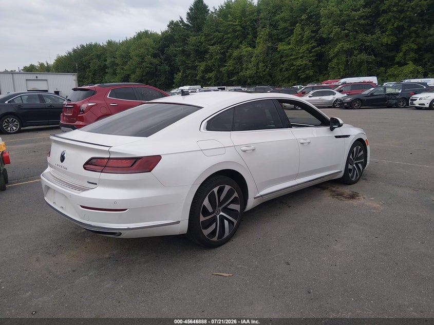 2021 Volkswagen Arteon VIN WVWSR7AN7ME010759 IAAI salvage auction — SIDE, Salvage Title, sold $9,700 on 2026-08-10 (photo 4)