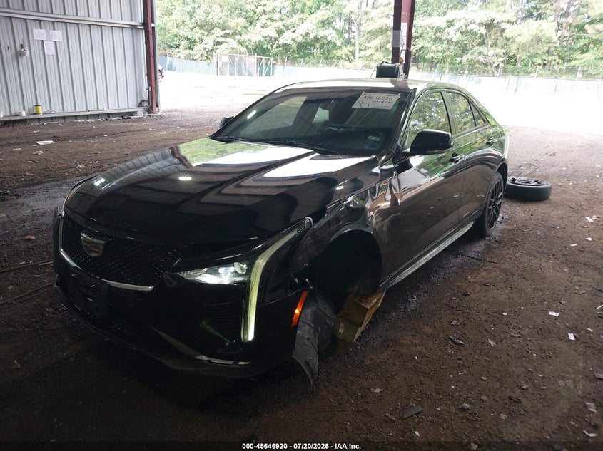 2022 Cadillac Ct4 VIN 1G6DC5RK8N0135344 IAAI salvage auction — FRONT END, Salvage (Virginia), sold $3,100 on 2026-08-23 (photo 2)