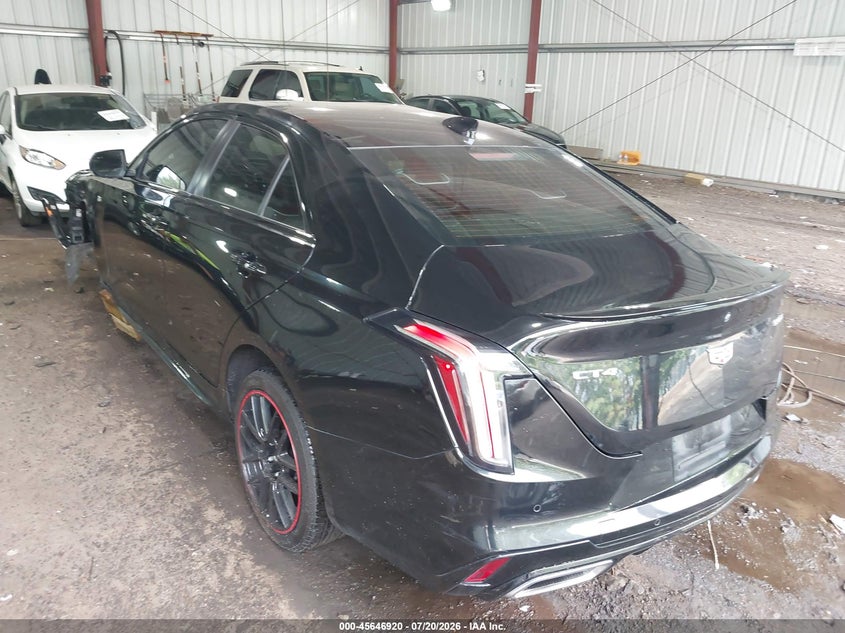 2022 Cadillac Ct4 VIN 1G6DC5RK8N0135344 IAAI salvage auction — FRONT END, Salvage (Virginia), sold $3,100 on 2026-08-23 (photo 3)