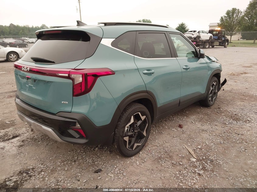 2026 Kia Seltos VIN KNDERCAA0T7850422 IAAI salvage auction — FRONT END, Salvage Title, sold $7,975 on 2026-08-20 (photo 4)