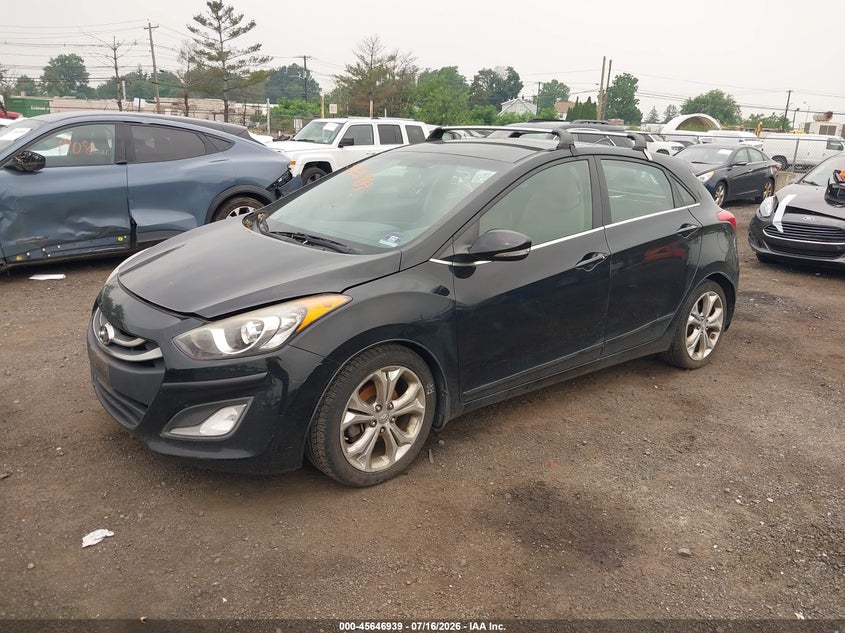 2014 Hyundai Elantra VIN KMHD35LH9EU173339 IAAI salvage auction — NORMAL WEAR, Clear (New Jersey), sold $1,350 on 2026-07-20 (photo 2)