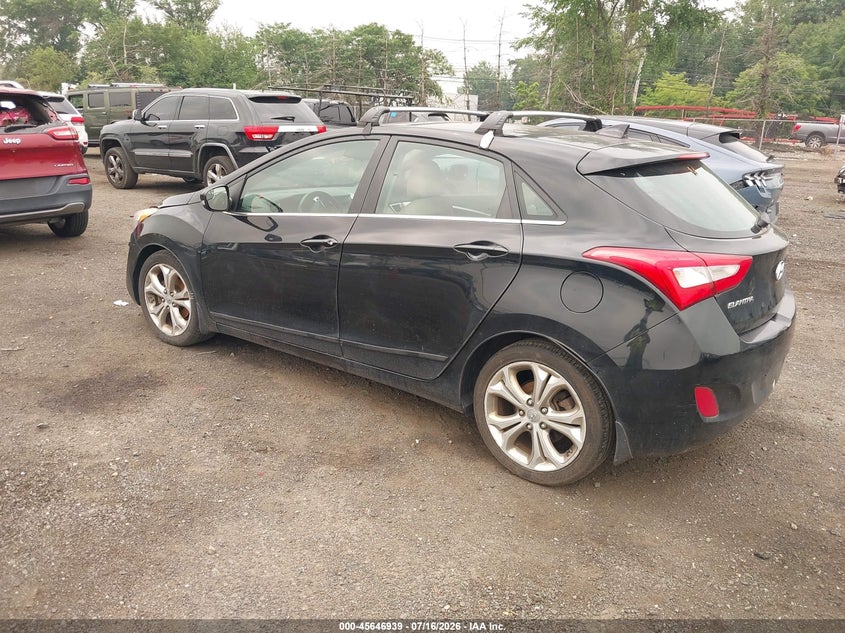 2014 Hyundai Elantra VIN KMHD35LH9EU173339 IAAI salvage auction — NORMAL WEAR, Clear (New Jersey), sold $1,350 on 2026-07-20 (photo 3)