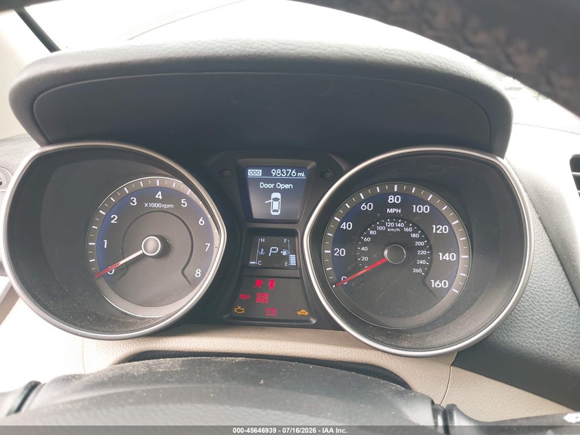 2014 Hyundai Elantra VIN KMHD35LH9EU173339 IAAI salvage auction — NORMAL WEAR, Clear (New Jersey), sold $1,350 on 2026-07-20 (photo 7)