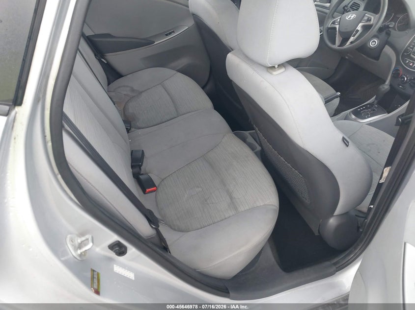 2016 Hyundai Accent VIN KMHCT4AE4GU077992 IAAI salvage auction — RIGHT SIDE, Clear (Florida), sold $1,225 on 2026-07-24 (photo 8)