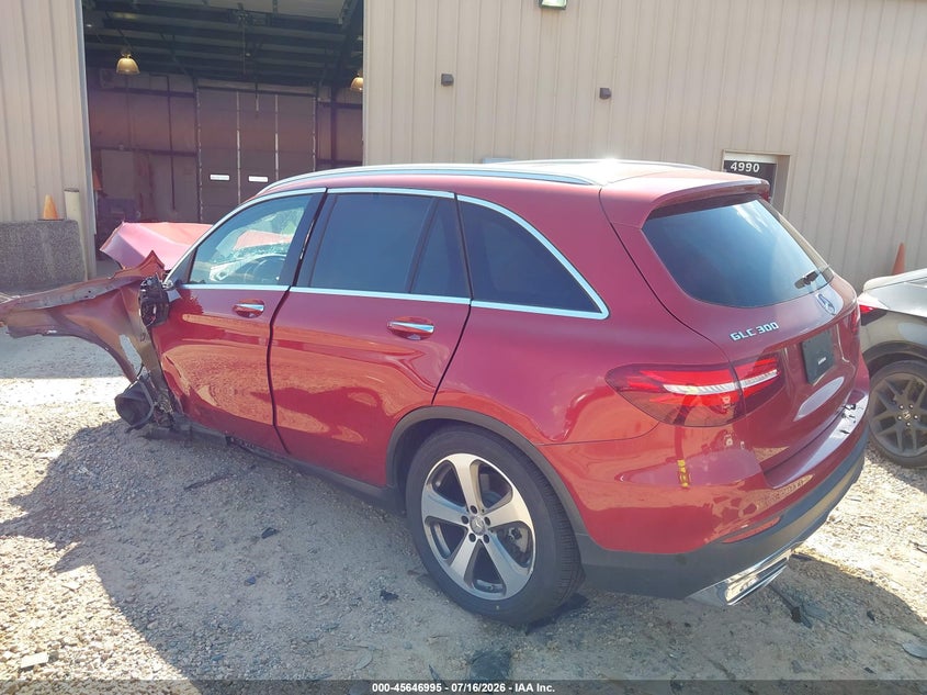 2017 Mercedes-benz Glc VIN WDC0G4JB8HF126662 IAAI salvage auction — FRONT END, Salvage Title, sold $1,600 on 2026-08-17 (photo 3)