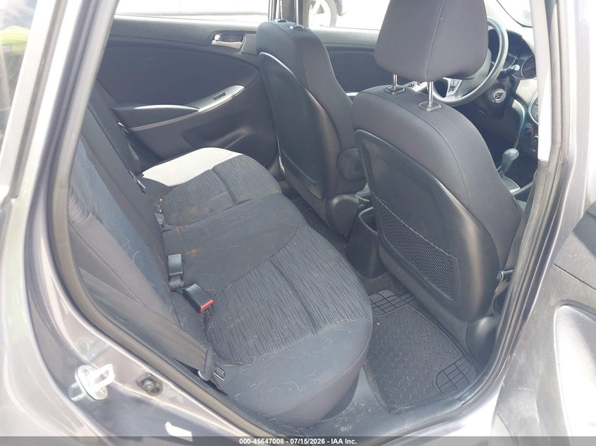 2017 Hyundai Accent VIN KMHCT5AE6HU338210 IAAI salvage auction — NORMAL WEAR, Clear (Georgia), sold $1,150 on 2026-07-22 (photo 8)